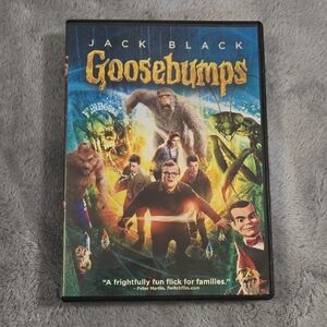 Goosebumps DVD with Colorful Cover Art